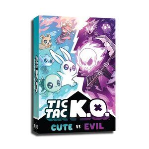 "Tic Tac KO: Cute vs Evil" Card Game
